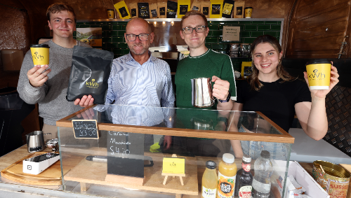 Askham Bar Park and Ride x kWh coffee