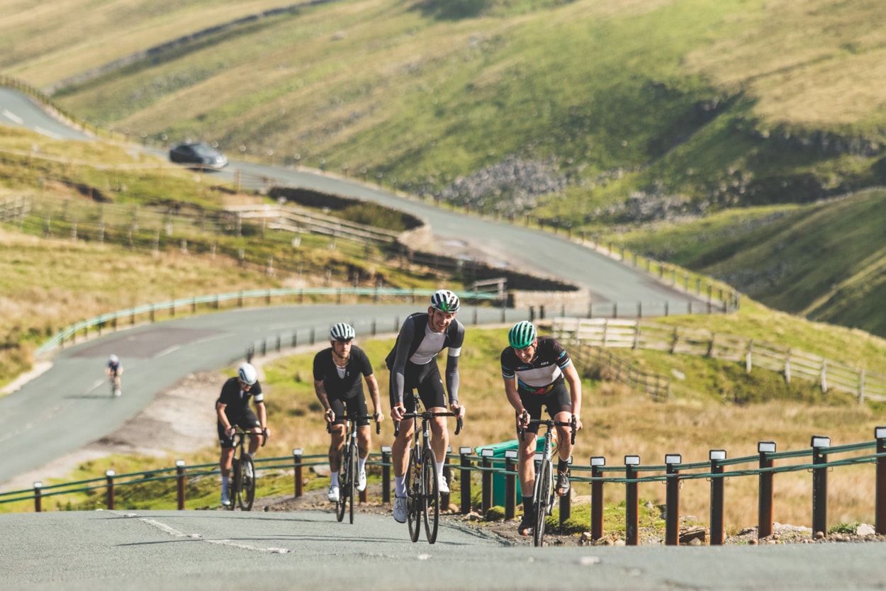 2024 Legacy Ride: Cyclists tackle Buttertubs Pass during a previous Struggle Events ride. Credit: Dan Monaghan of Cadence Images.