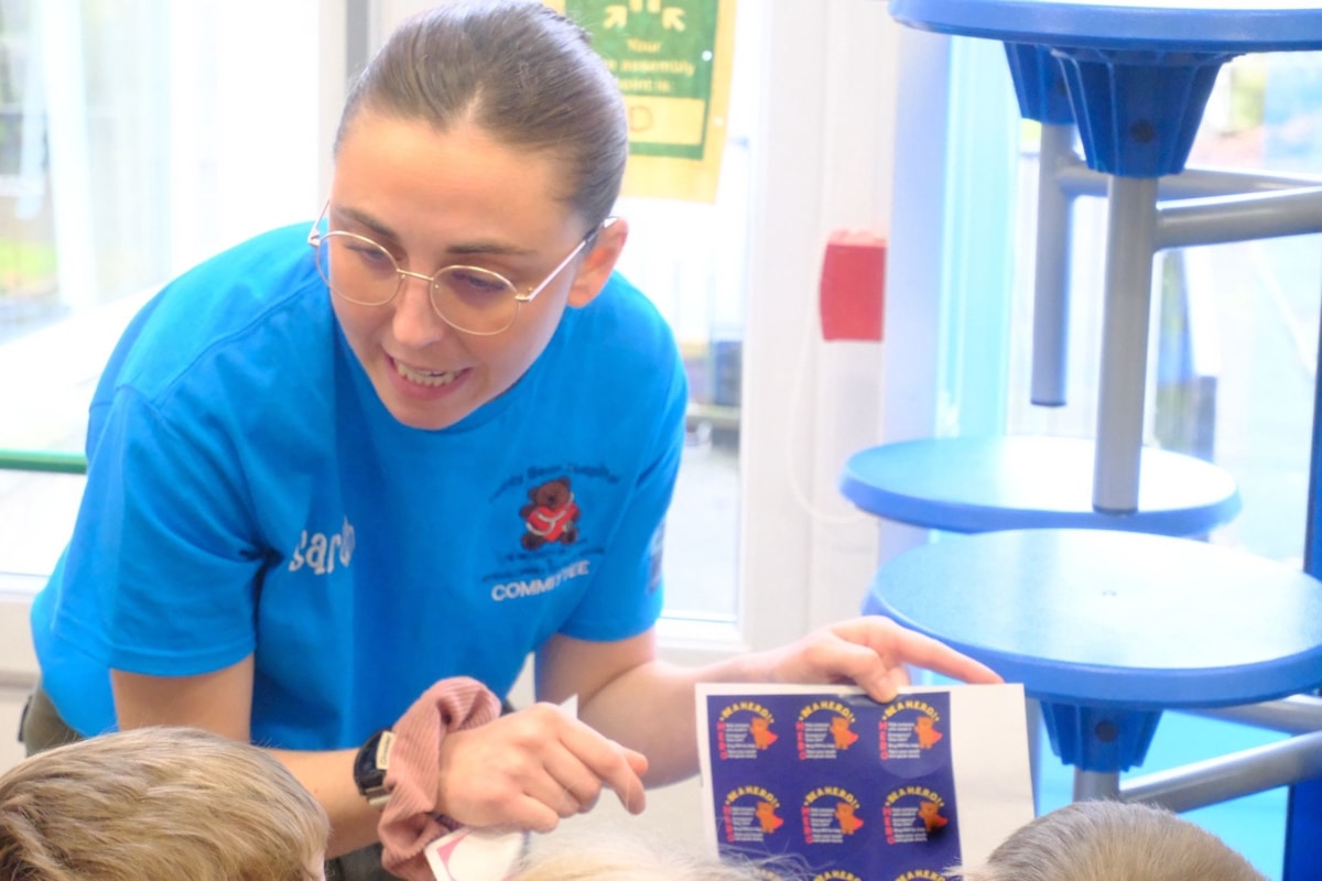 Sarah Cunningham Co-Chair of the Teddy Bear Hospital