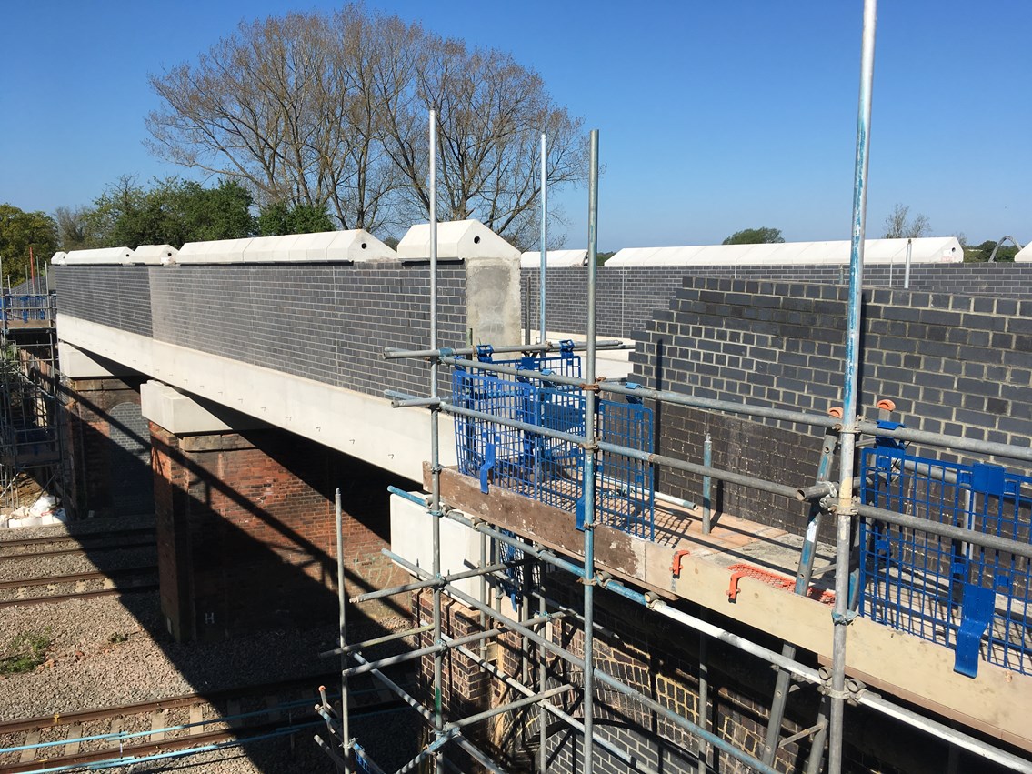 Major milestones reached in reconstruction of two Northamptonshire road bridges and upgrade to Kettering station begins 3