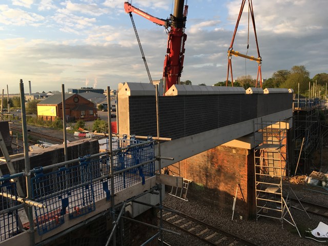 Major milestones reached in reconstruction of two Northamptonshire road bridges and upgrade to Kettering station begins-6