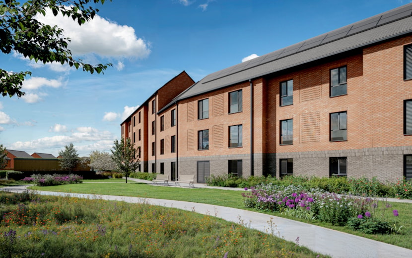 Plans submitted for new council housing at former eyesore flats site: Kingsdale Leeds 1