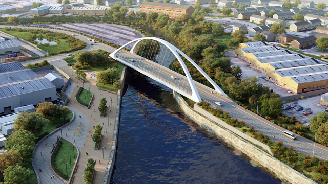 AMIDS South bridge crossing visualisation