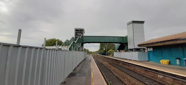 Cadoxton residents and passengers thanked as major milestone reached in station access improvement project: Cadoxton Station 1