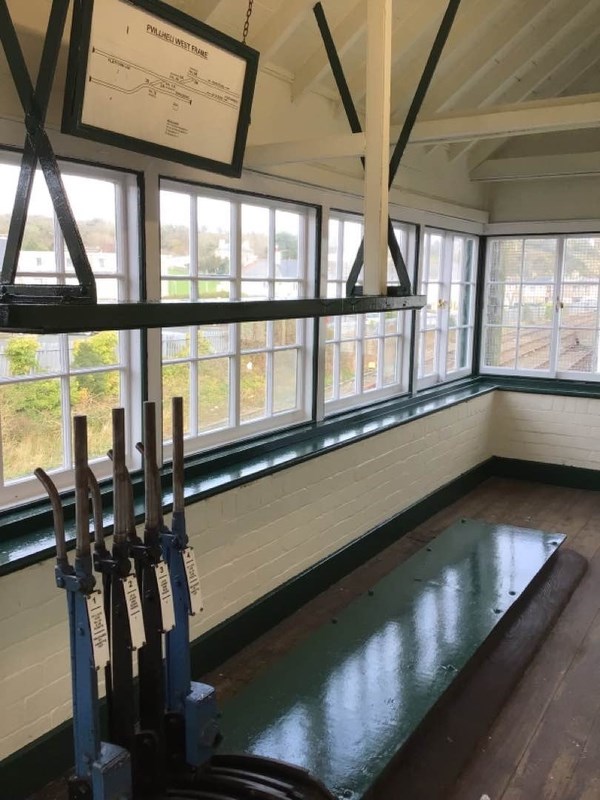 Pwllheli Signal Box interior