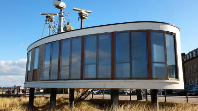 Blue skies over the former Fleetwood Radar Station2
