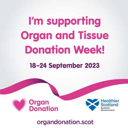 Social Post 1x1 - Organ and Tissue Donation Week - 2023 1