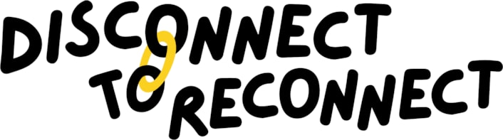 DisconnectToReconnect logo: Disconnect to Reconnect week aims to inspire young people and families to think about their smart device usage.