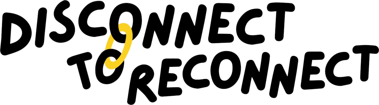 DisconnectToReconnect logo: Disconnect to Reconnect week aims to inspire young people and families to think about their smart device usage.