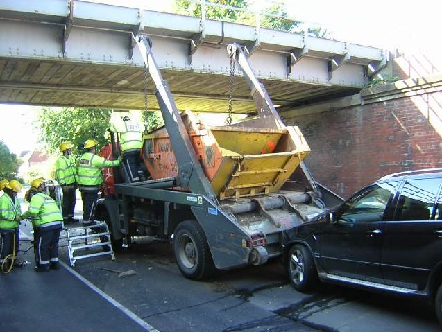 Skip trick bridge strike: location unknown