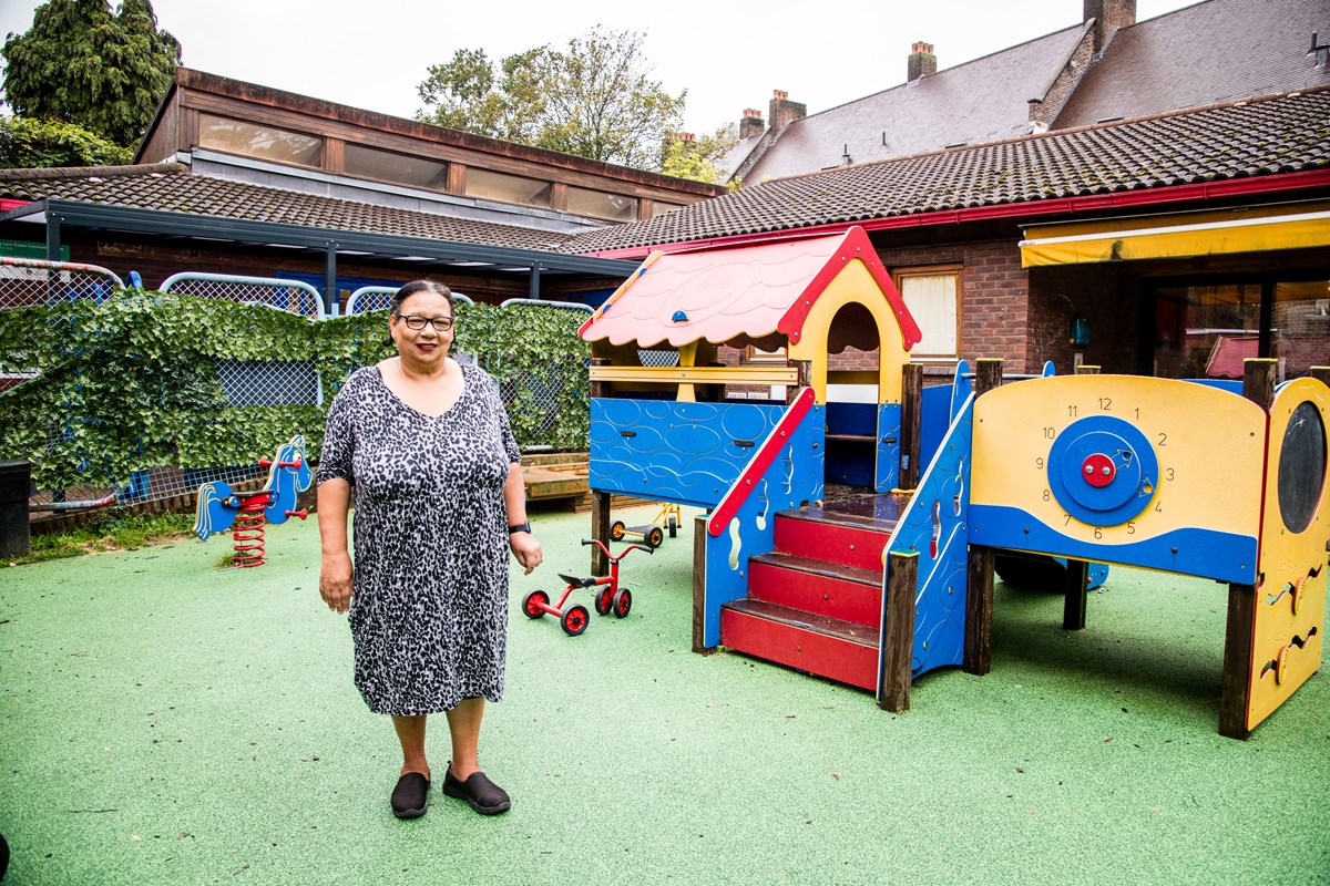 Irene Winter, CEO of Hornsey Lane Estate Community Association