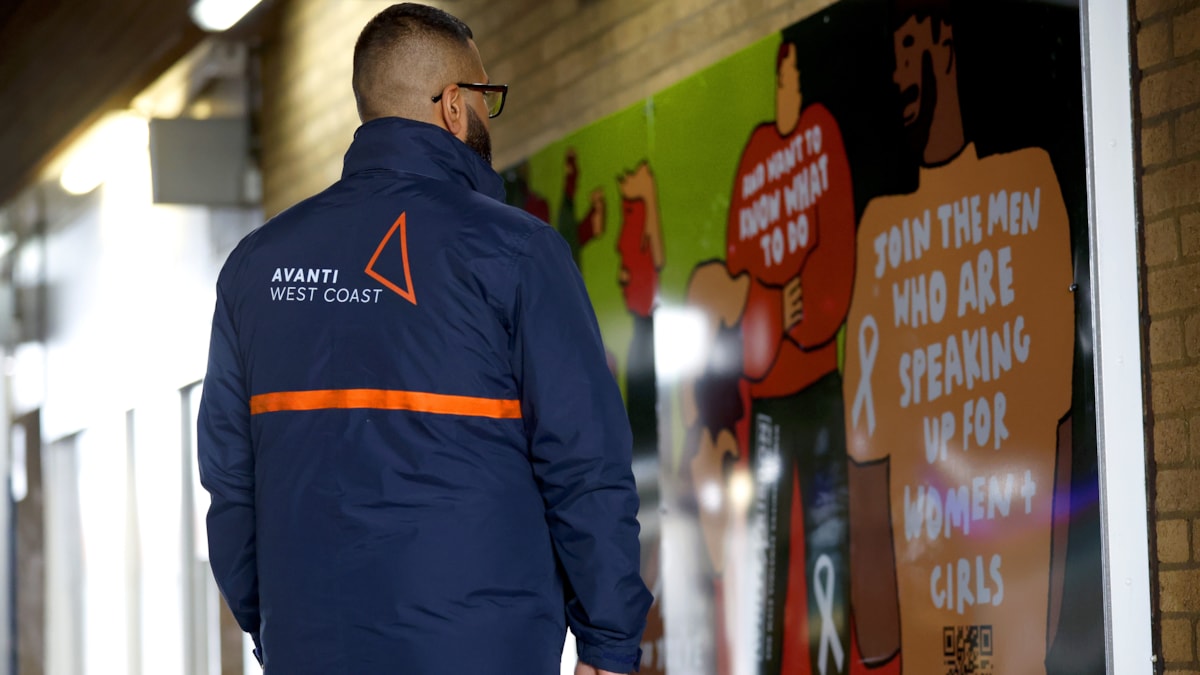White Ribbon Mural Birmingham International 4