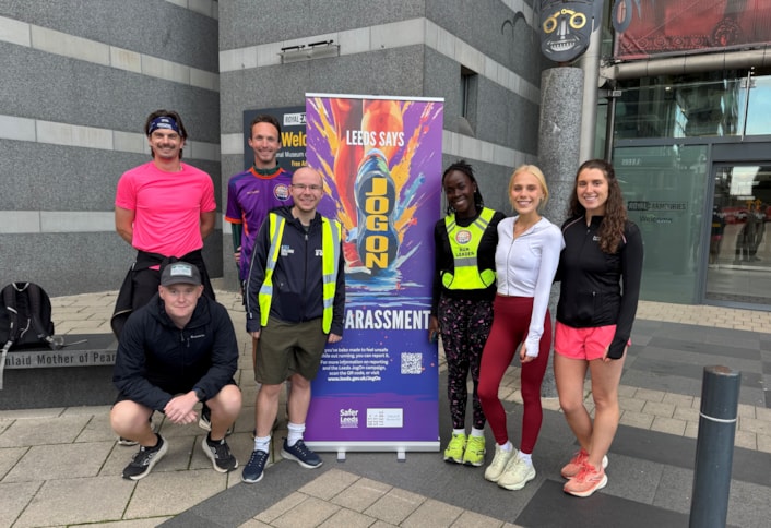 Leeds Dock Running Club: A few members from Leeds Dock Running Club.