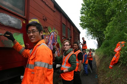 Siemens and South West Trains join forces for heritage railway volunteering: herston-halt-swanage-railway-1.jpg