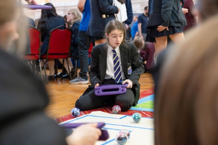 Lancashire school children at a Cyber Discovery Day at Chorley Town Hall, led by IN4 Group, as part of the Cyber Festival Education Week in February 2025