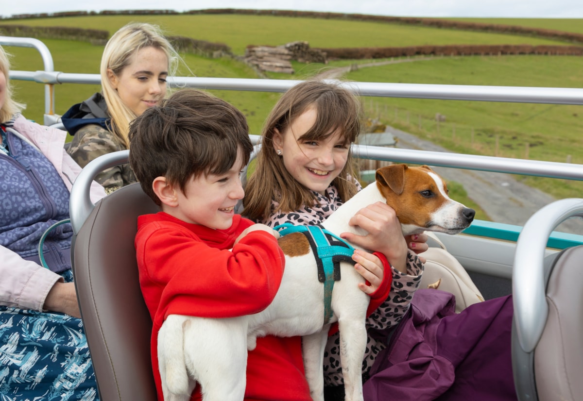 Exmoor Explorer passengers