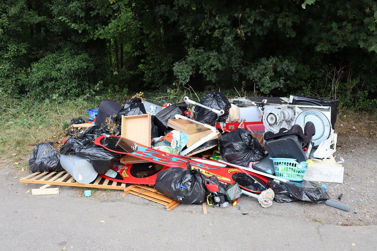 file image of fly tipping