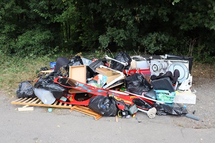 file image of fly tipping