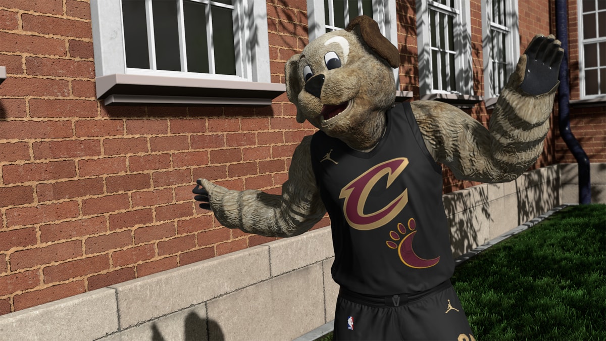 NBA 2K27 Season 7 Moondog Cleveland Cavaliers Mascot