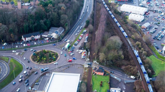 Harbour Road in Inverness to close temporarily for level crossing improvement work: Raigmore Level Crossing - Inverness