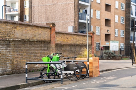 Cycle hire bay - London Fields_CREDIT CYCLE HOOP
