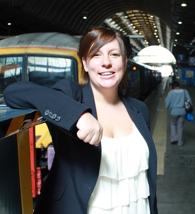 Kate Anderson, King's Cross Station Manager: Kate Anderson, King's Cross Station Manager who joined Network Rail's graduate scheme after university.