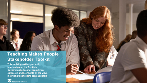 Stakeholder Toolkit - Teaching Makes People - Teacher Recruitment