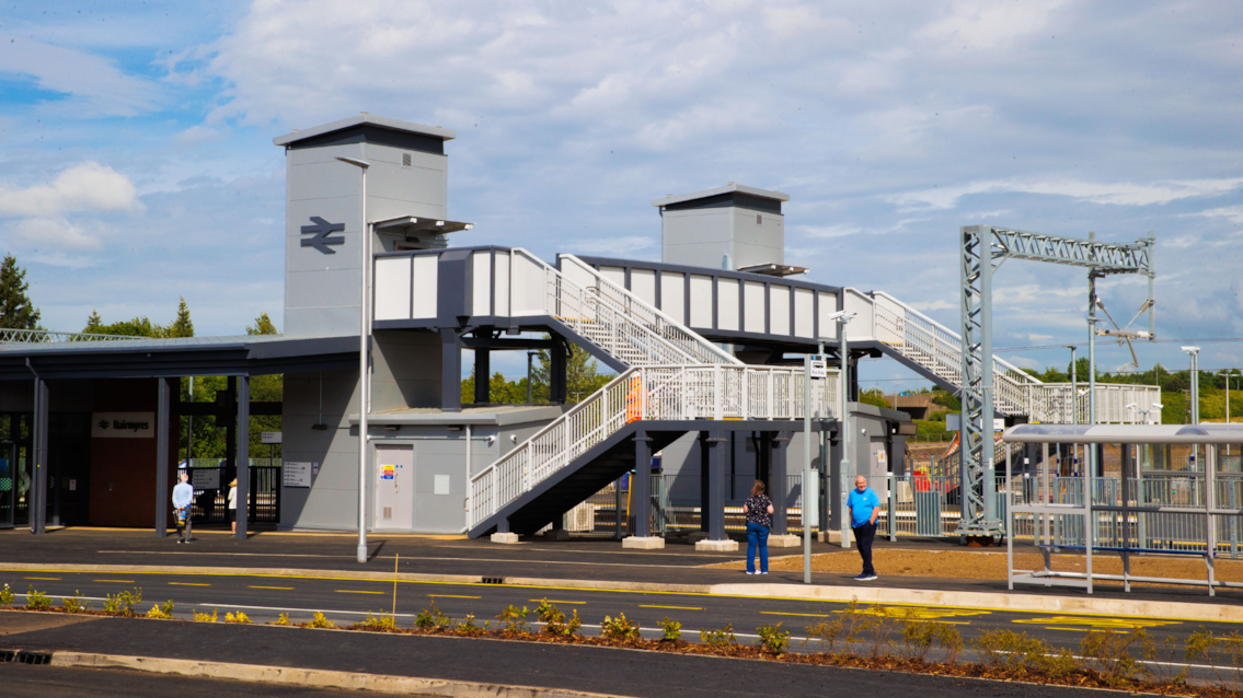 Hairmyres station celebrates first anniversary with over 600,000 journeys made: Hairmyres station-7