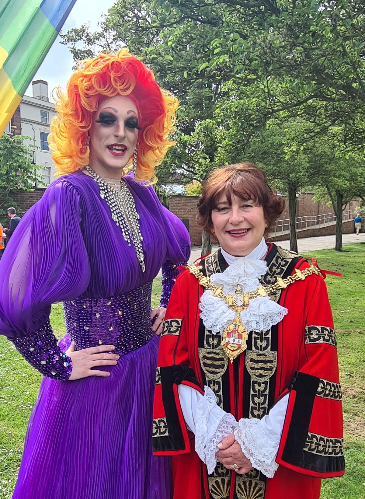 Mayor and Trixie