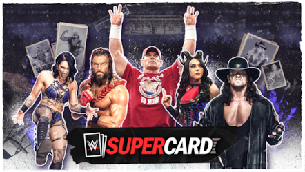 WWE SuperCard S12 Key Art