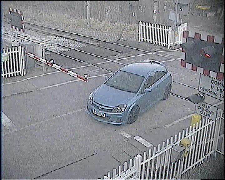 Huge reduction in dangerous driving at Hertfordshire level crossing following installation of safety cameras: Wharf Road level crossing-4