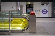 TfL Image - Canary Wharf Elizabeth line station transfers to TfL - escalators