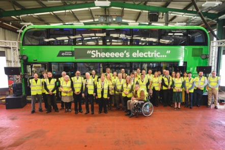 Unveiling the new electric buses in Weston-super-Mare @JonCraig Photos