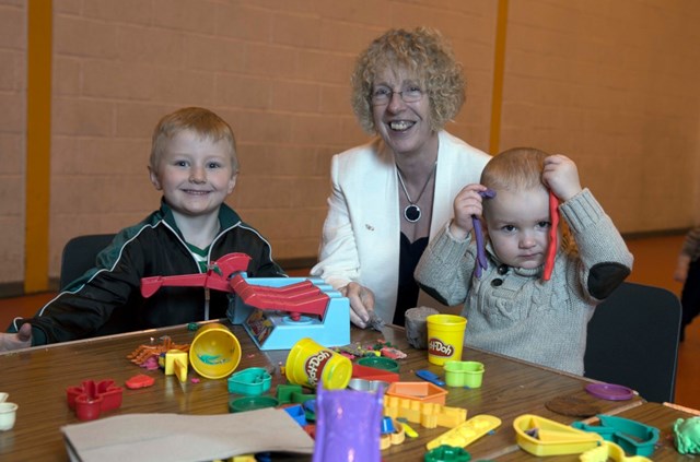 Strengthening Communties Programme: Housing Minister Margaret Burgess visits Glenboig's GNH Life Centre to announce £3m fund to be distributed amongst up to 50 community-led organisations, including the GNH Life Centre.