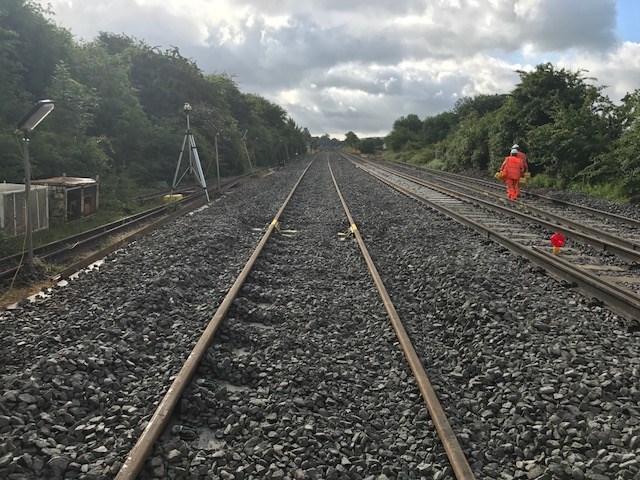 Electrification a step closer after successful railway upgrade in Wiltshire: RWB track lowering
