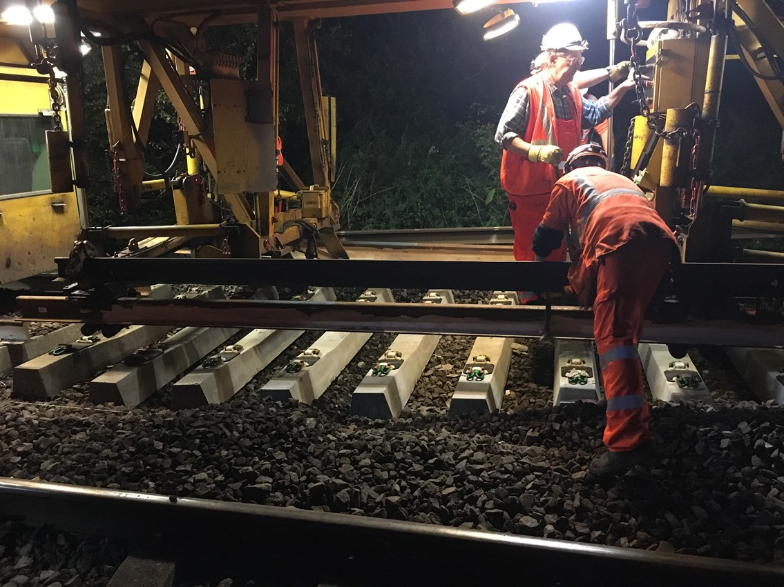 Network Rail completes track renewal programme in Yorkshire: TRS completes programme in Yorkshire