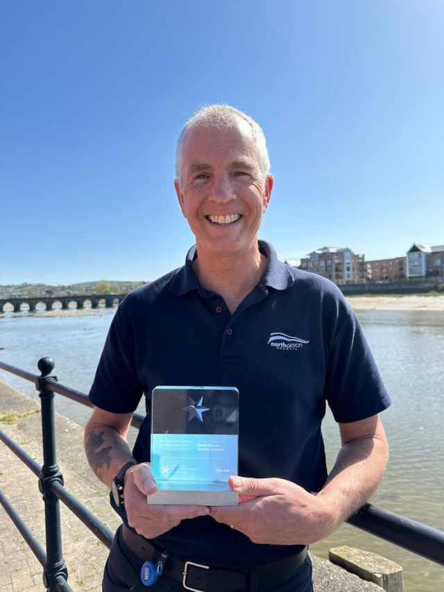 Rob Bates, Land Charges Manager at North Devon Council