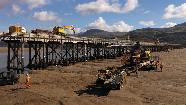 Barmouth work below photo web