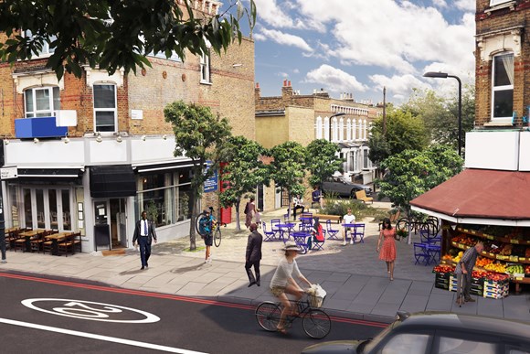 TfL Image - Improvements to Stoke Newington High Street 3