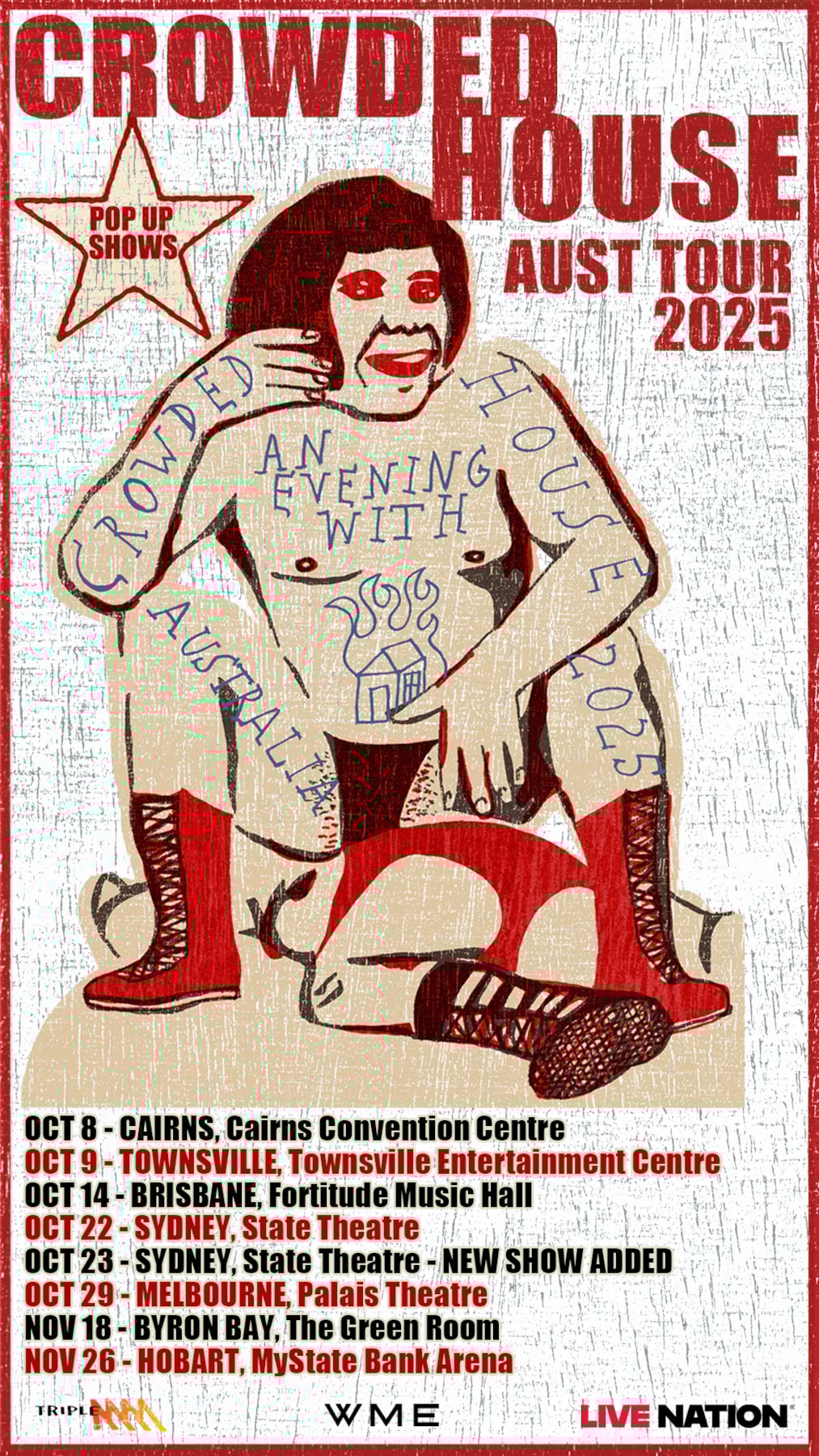 CH 1080X1920 TOUR - New Sydney Show Added