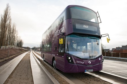 Vantage service on guided busway2