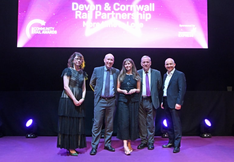Heroes across the Great Western Railway network win big at Community Rail Awards