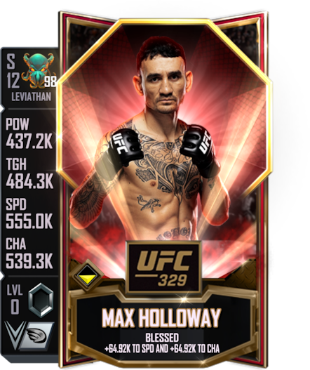 WWE SuperCard UFC Max Holloway Leviathan