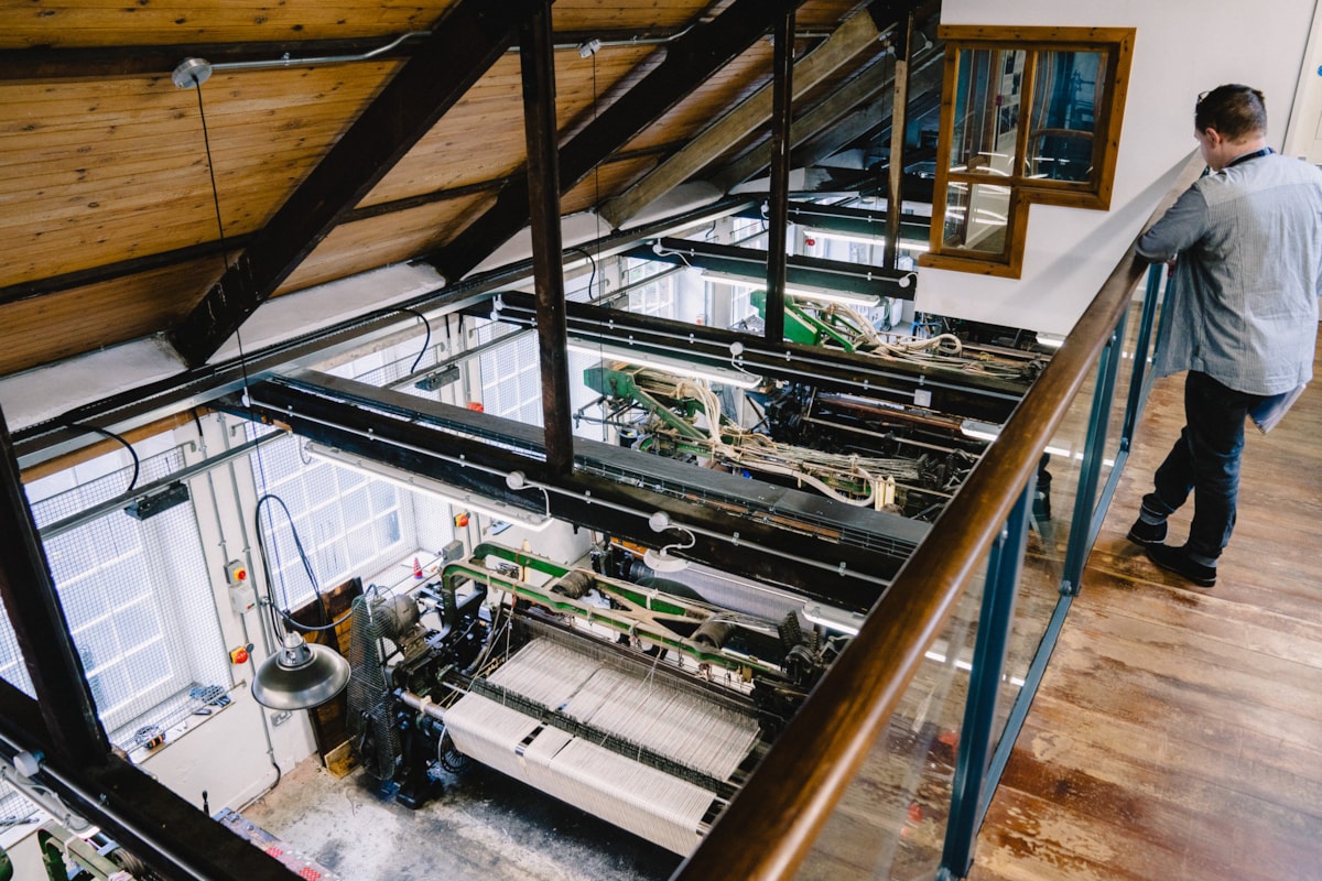 The Weaving Shed of National Wool Museum.
