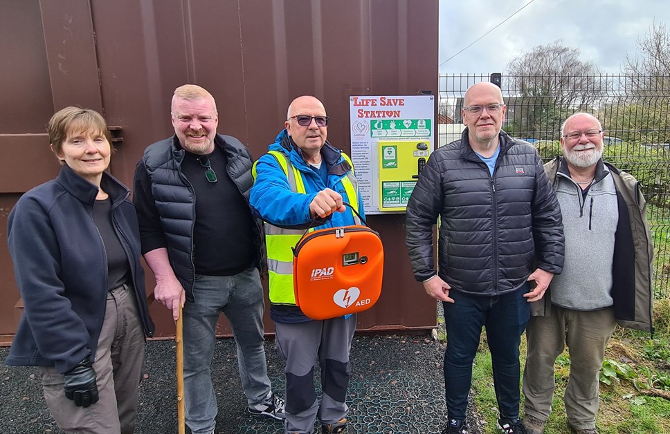 Lifesaving equipment installed at Saltwells