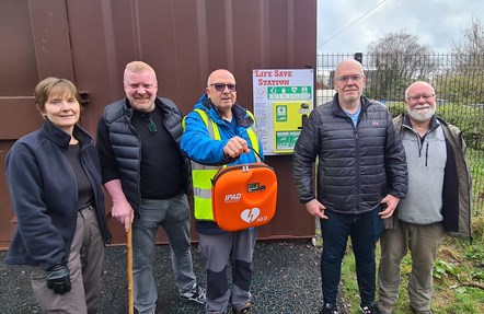 Lifesaving equipment installed at Saltwells