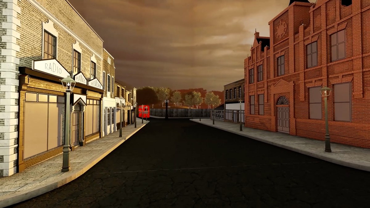 CGI View of main historic street 2