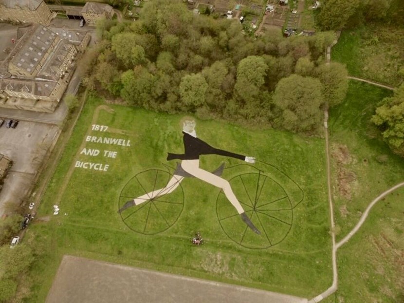 2018 Tour de Yorkshire land art competition launched: branwellbrontelandartpiece.jpg