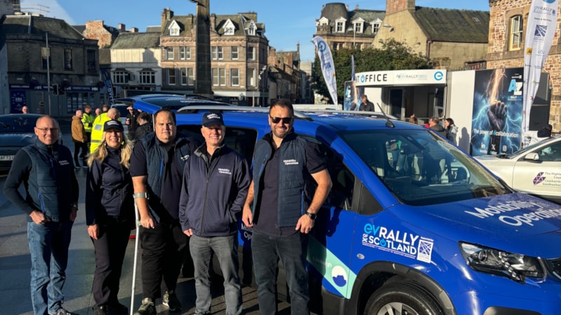 Motability Operations - EV Rally Scotland: Motability Operations - EV Rally Scotland