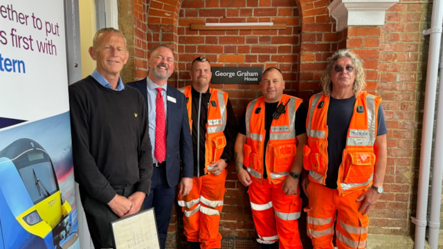 Network Rail and Southeastern alliance joins forces to get trains on the move quicker along the Hastings line: Robertsbridge MOM depot 14